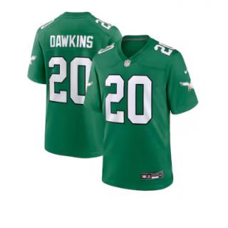 Brian Dawkins, Philadelphia Eagles Nike Alternate Retired Game Jersey - Kelly Green